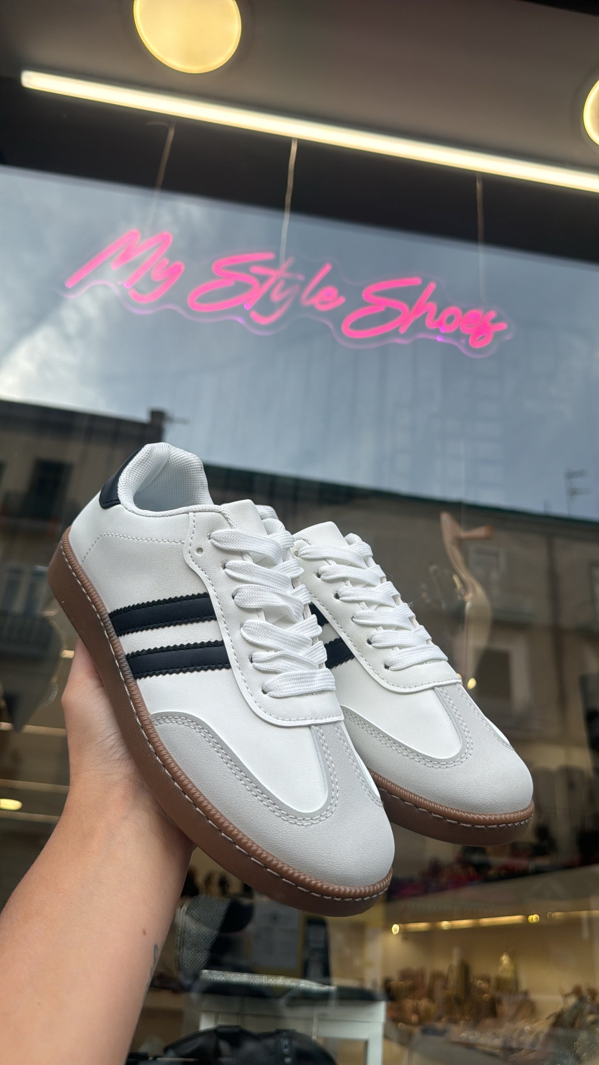 Sneakers Ady bianca bassa