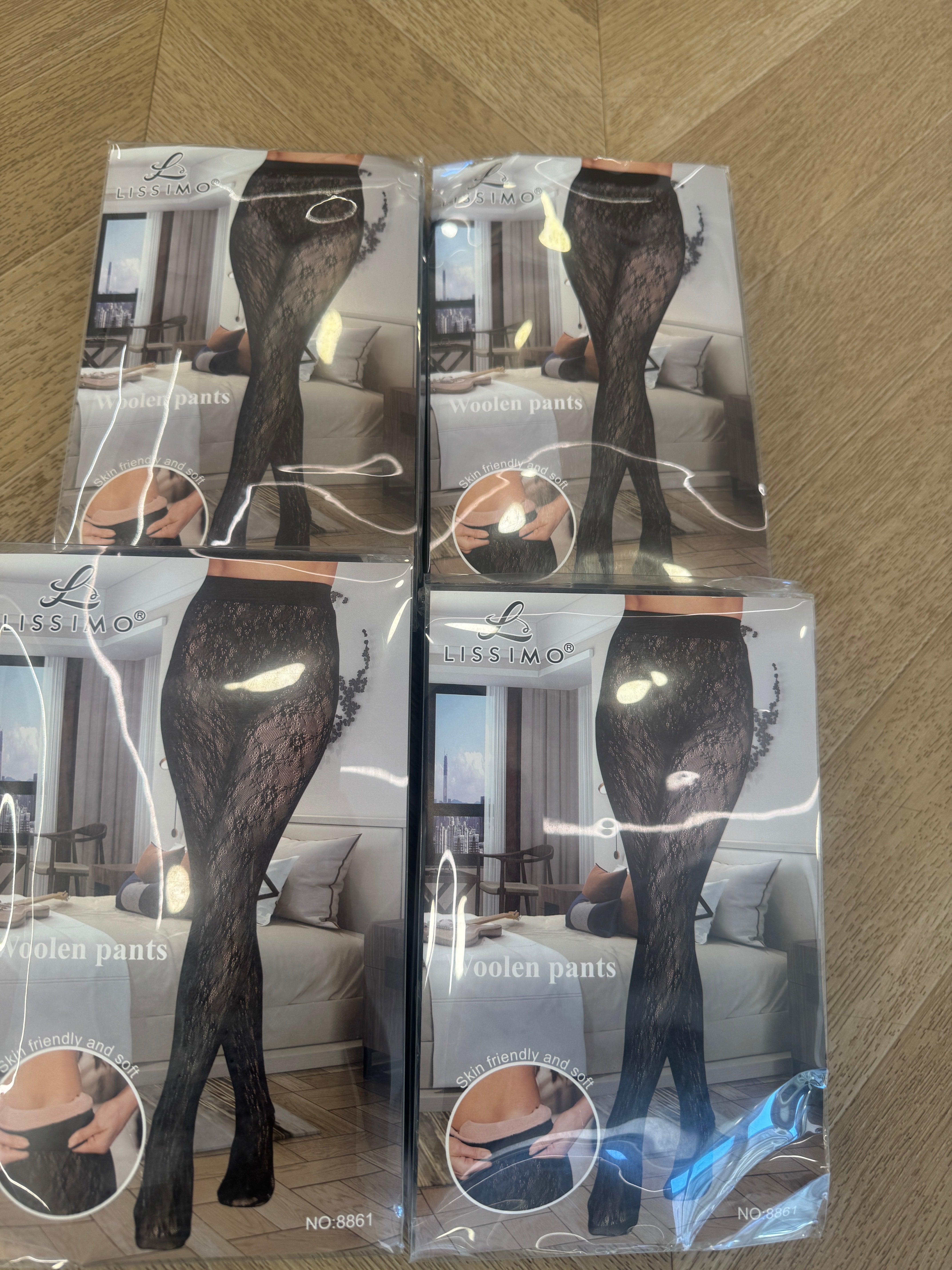 Calze in pizzo non trasparenti