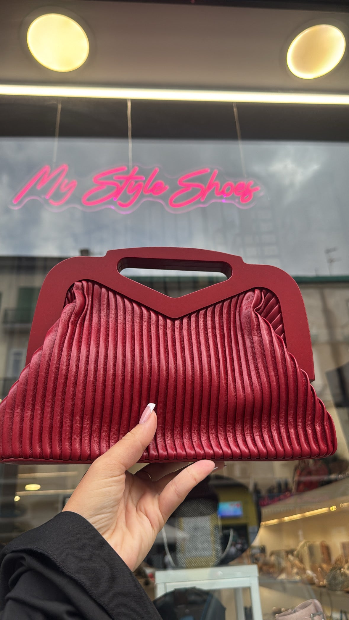 Borsa Carmen bordeaux